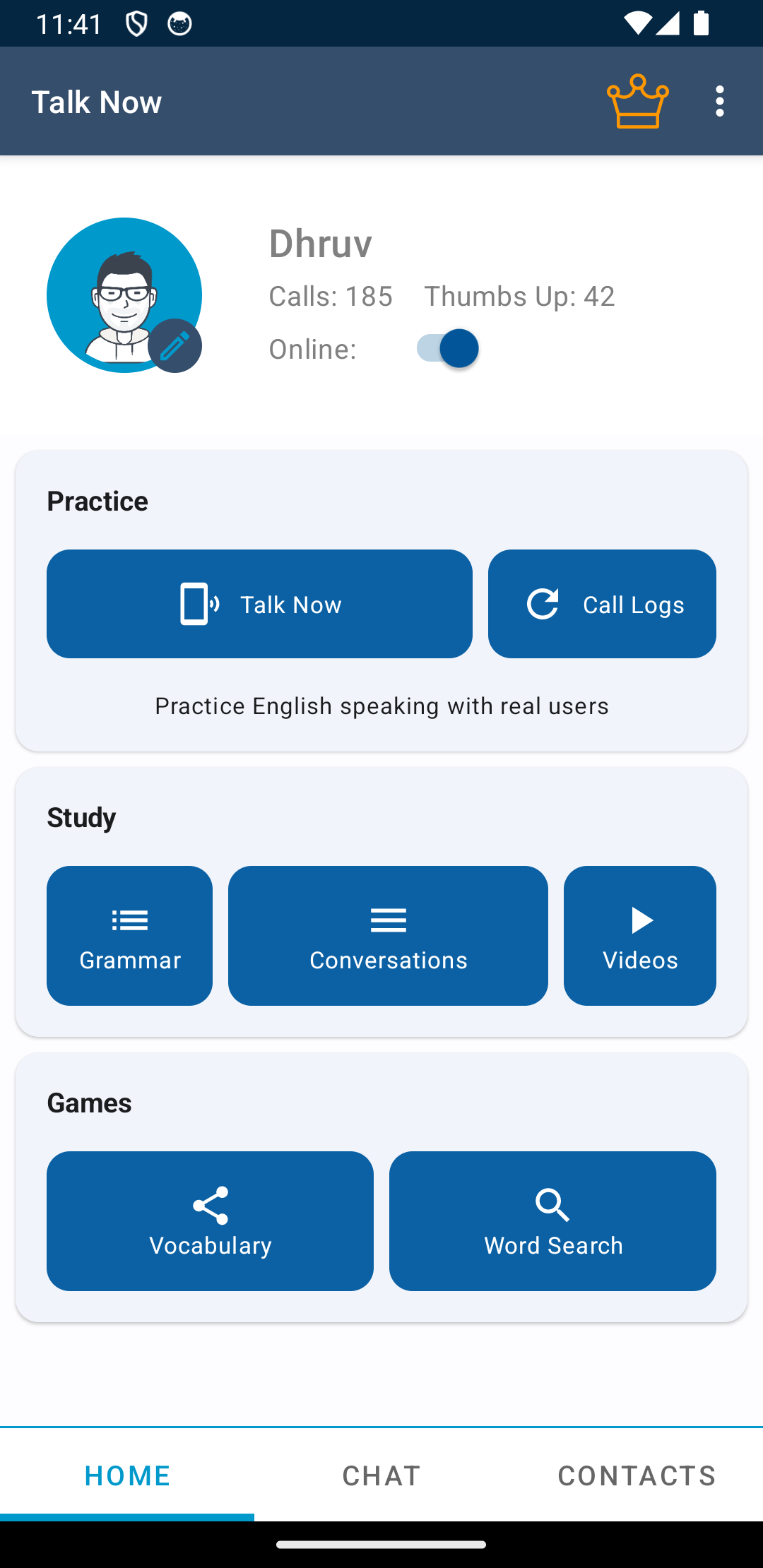 Talk Now screenshot